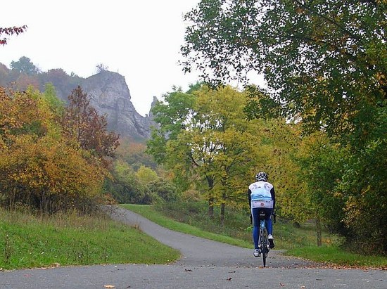 Auffahrt zum Walberla