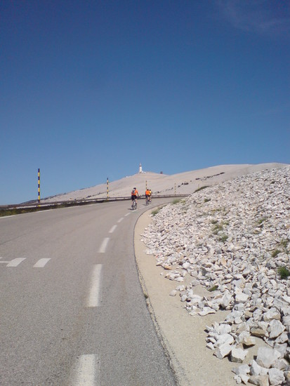 Mont Ventoux, Südrampe
