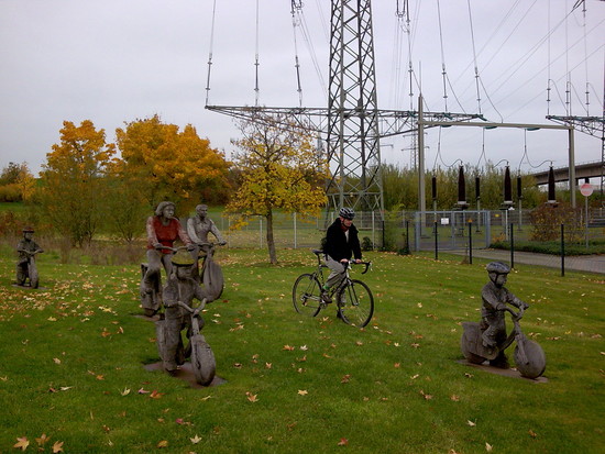 Im Neuland-Park Leverkusen