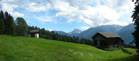 Blick zum Peitler Kofel