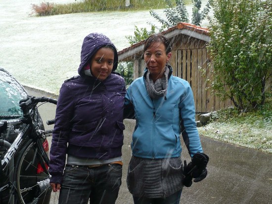 der erste Schnee.....