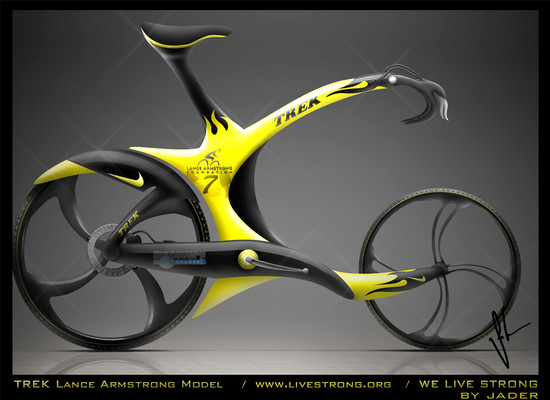 Lance Armstrong Trek Bike by jahder