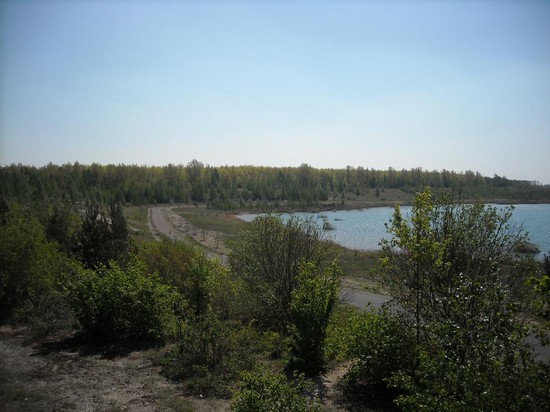 Blick vom Turm auf "mein" Revier
