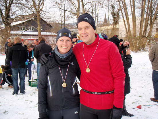 Frau Stolz und ihr "Hase" ;)