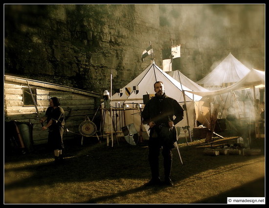 Ritter Anton auf dem Hohen Neuffen