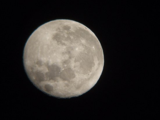 Foto: Mond heute nacht - Rennrad-News.de